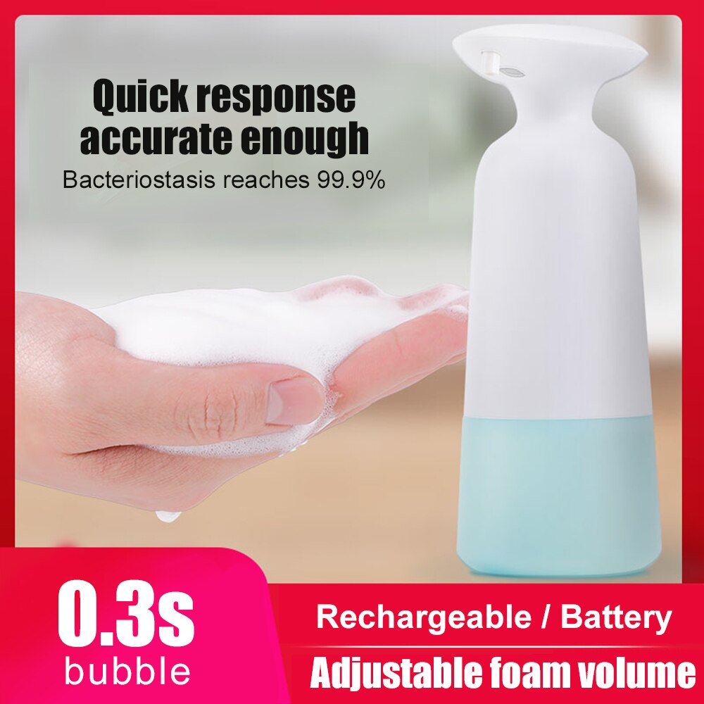 Touch Free 350ml Soap Sanitizer Lotion Dispenser Automatic Touchless Hand Wash Smart Liquid Soap Dispenser Foam Soap Dispenser