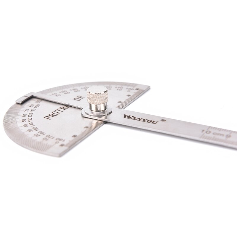 180 degree Protractor Angle Finder Stainless Steel... – Grandado