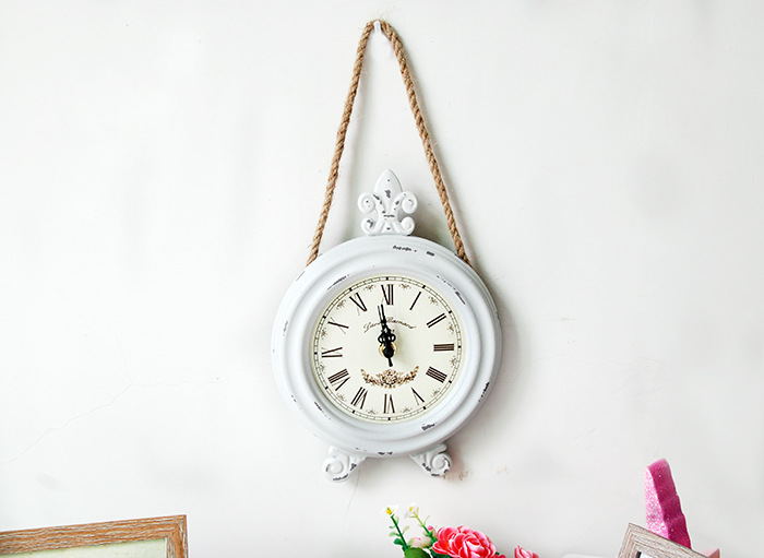 producto, reloj De pared barato para Blanco Simple, reloj decorativo Vintage , reloj De pared De salón para el hogar, reloj De decoración