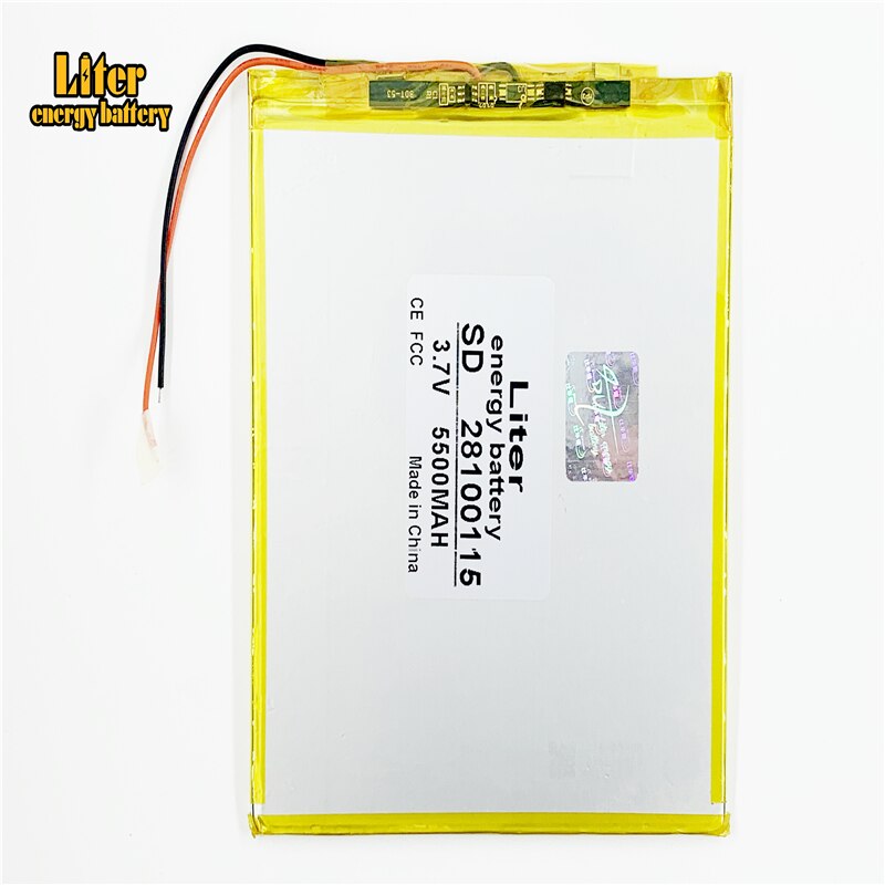 3.7 V 5500mah tablet battery brand tablet gm lithium Tablet polymer