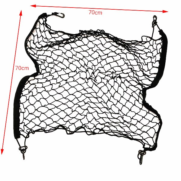 Kofferbak Mesh Netto Cargo Organizer voor LINCOLN MKZ MKX MKT Nautilus Navigator Aviator: D type 70x70CM