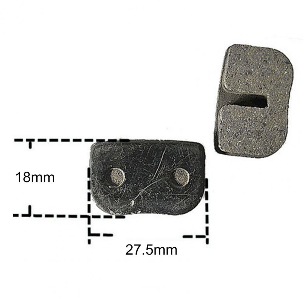 1 paio pastiglie freno per bicicletta MTB pastiglie freno idrauliche per bici MTB bicicletta da strada nessun rumore pastiglie freno resistenti agli urti pastiglie freno per bicicletta: nero