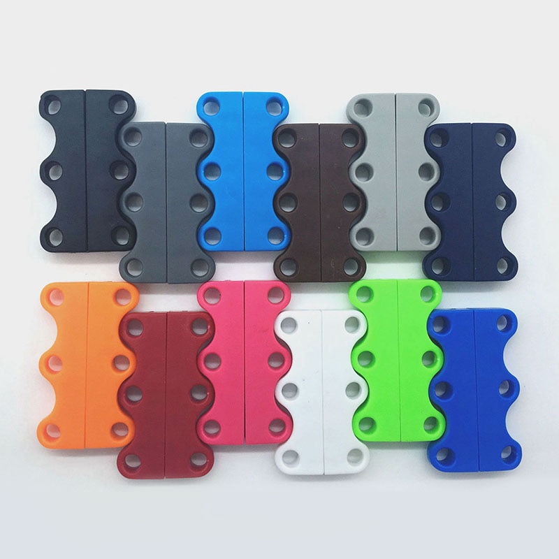 1 paar Magnetic Schnürsenkel Schnalle Faul Verschlüsse Lacet Chaussure Schnürsenkel Keine zu Binden faul Keine Krawatte Schnürsenkel Einfach Für turnschuhe