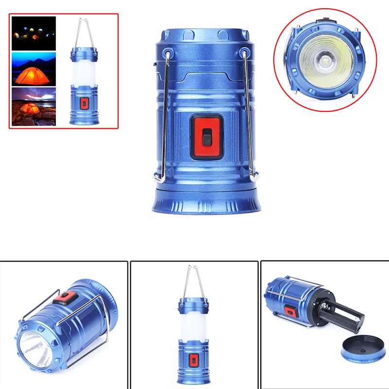 Sports Lamp Rechargeable COB LED Flashlight Camping Lantern Outdoor Emergency Light Portable Super Bright Lamp Sport
