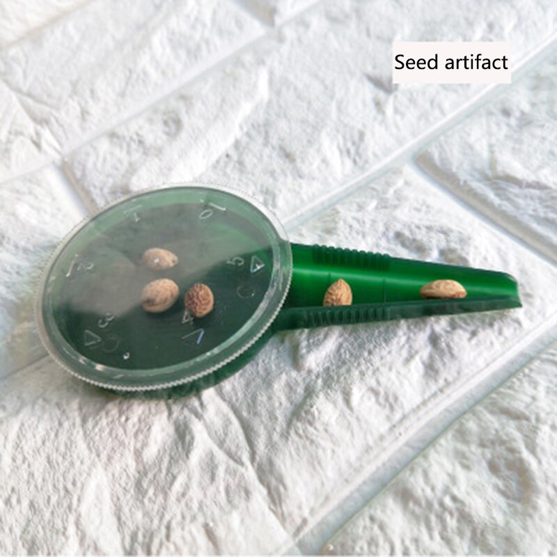 1X Garden Plant Seed Dispenser Sower Planter Dial Adjustable Tool Starter Seeder