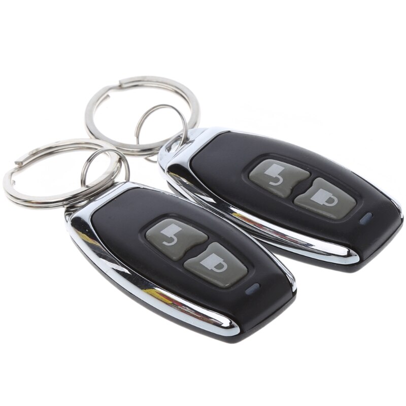 Universele Keyless Entry Systeem Auto Alarm Systemen Apparaat Auto Afstandsbediening Kit Deurslot Voertuig Centrale Vergrendeling En Unlock