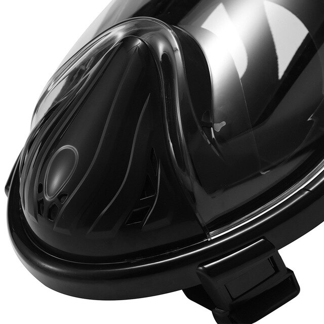 Diving Mask Underwater Anti fog Panoramic Full Face Snorkel Women Men Swimming Snorkeling Mask Scuba Goggles Camera Mount