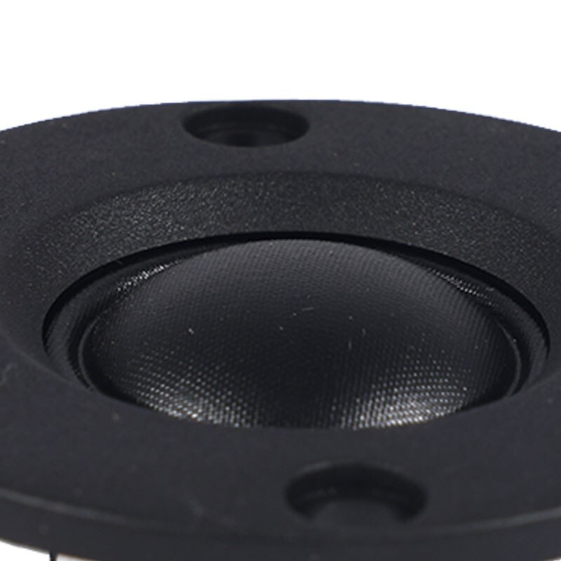 -2 stk diskanthøyttaler 6 ohm 30w hifi myk e silkefilm diskant høyttaler neodym tannet aluminium kjøleribbe