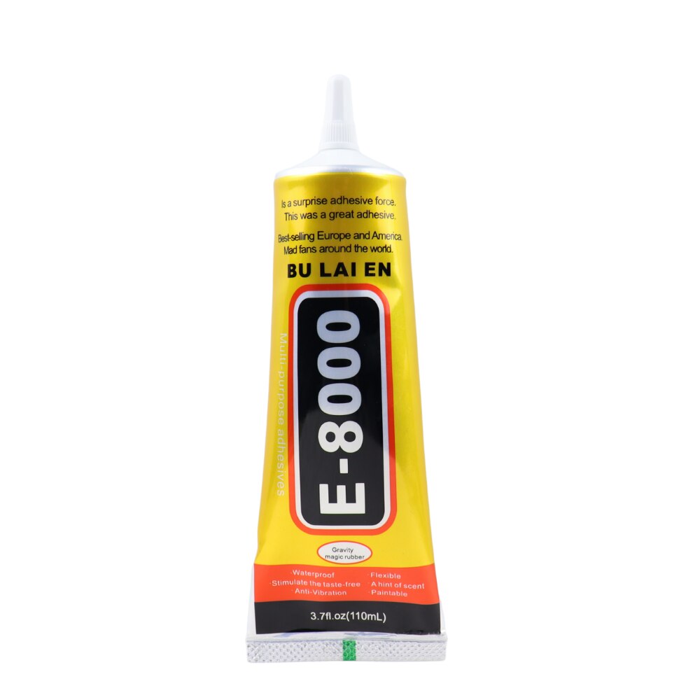 15ml 25ml 50ml 110ml bulaien  e8000 klar kontakt telefon reparation klæbende fiber klud gør-det-selv metal trælim med præcision applikator