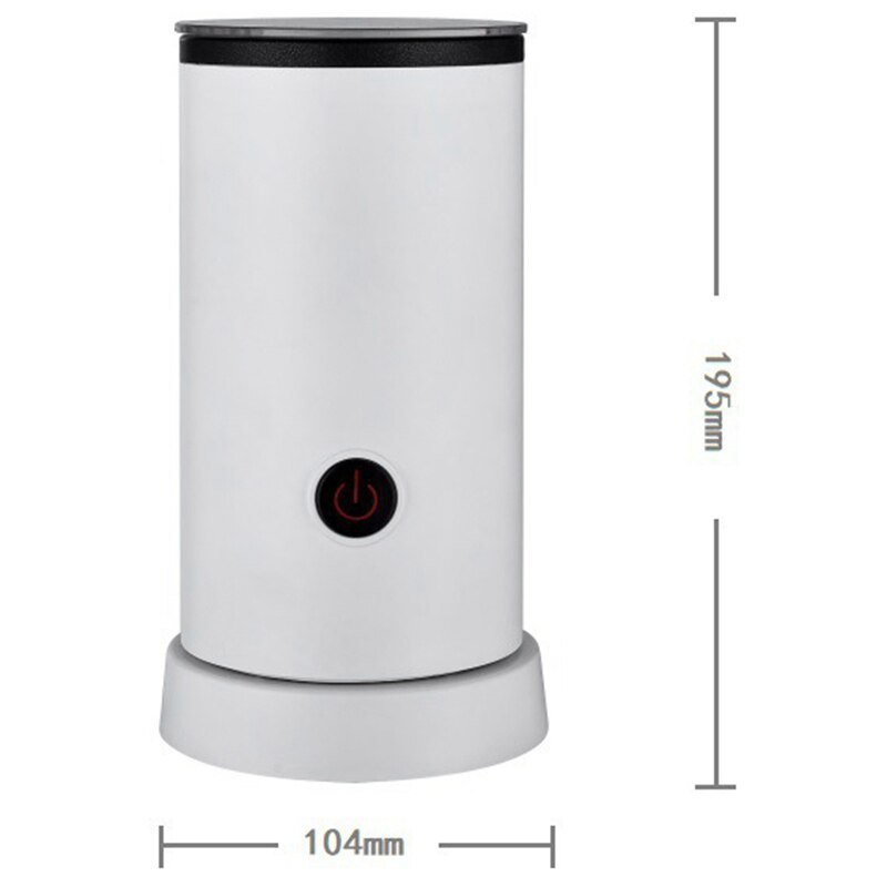 Automatic Milk Frother Coffee Foamer Container Foam Cappuccino Maker Electric Coffee Frother Milk EU Plug