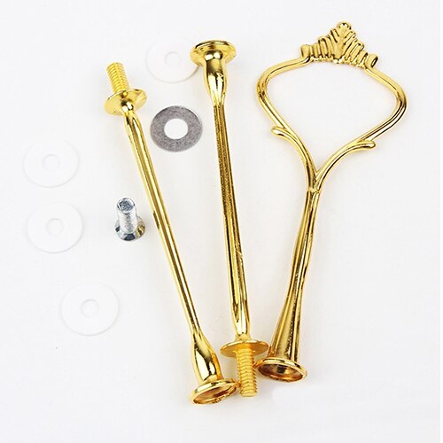 Duurzaam Keuken Accessoires 3-Layer Fruit Taart Plaat Stand Home Party Dessert Opbergrek Cupcake Serveren Opslag Houder Lade