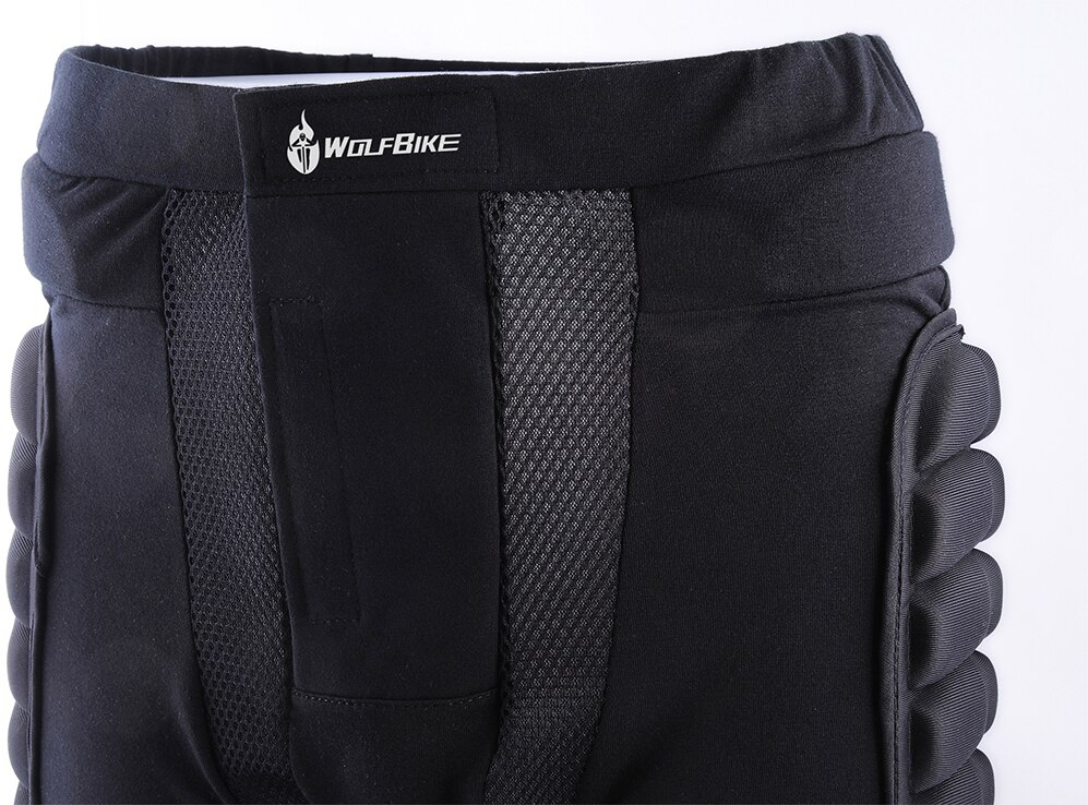 Wosawe sportsudstyr kort beskyttende hofte-butt pad ski skate skateboard snowboard beskyttelse modstand rulle polstrede shorts
