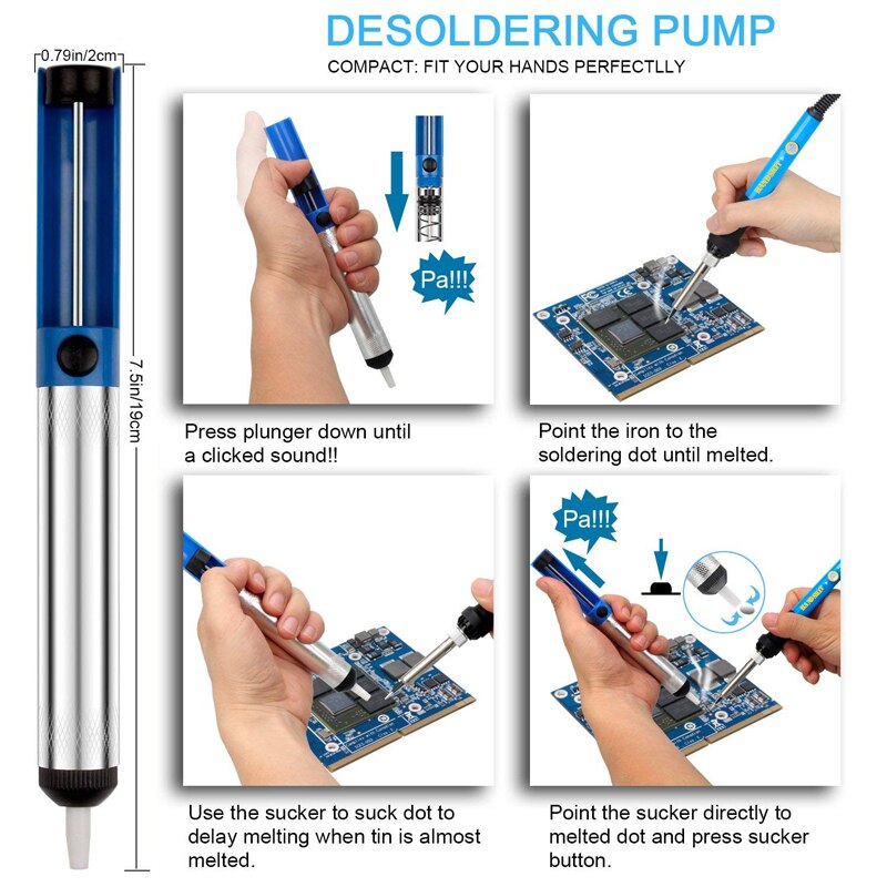 80w 110v 220v justerbar temperatur elektrisk lödkolv kit svetslödning omarbetning station värme penna reparation verktyg set