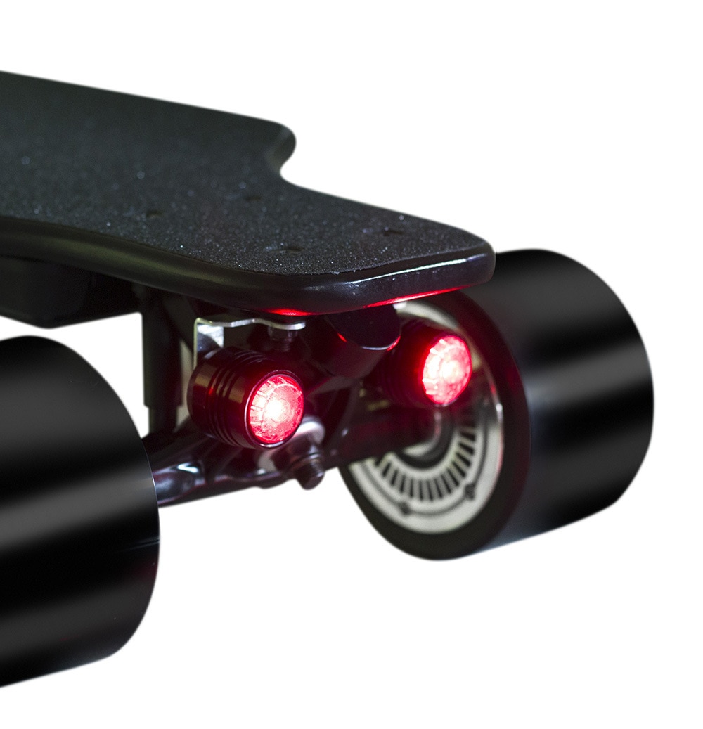4 pcs Electric skateboard LED light waterproof night riding safety light Four-wheel longboard lights Scooter accessories