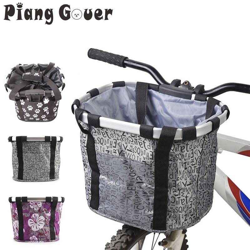 Sac de transport de vélo pour animaux de compagnie, pour chiot chat, siège de transport de vélo pour petit chien, panier de voyage amovible, accessoires de voyage