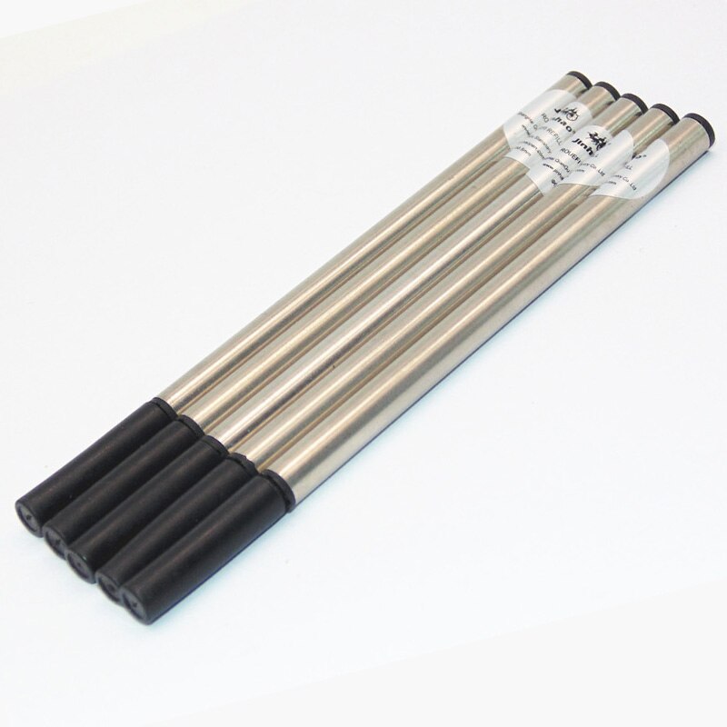 5pcs Black Ballpoint Pen Refill + 5pcs Blue Ball Point Pen Refills 0.7mm