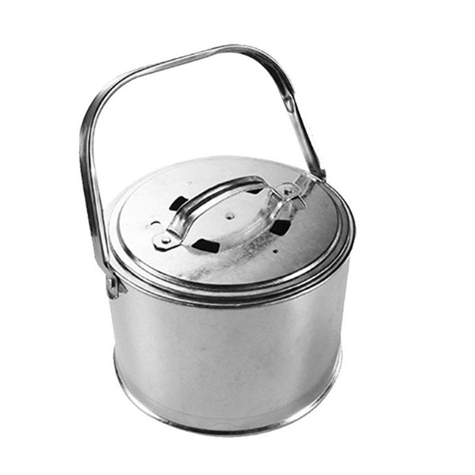 Quemador de carbón portátil para el hogar, cacerola de Metal para barbacoa al aire libre, novedad