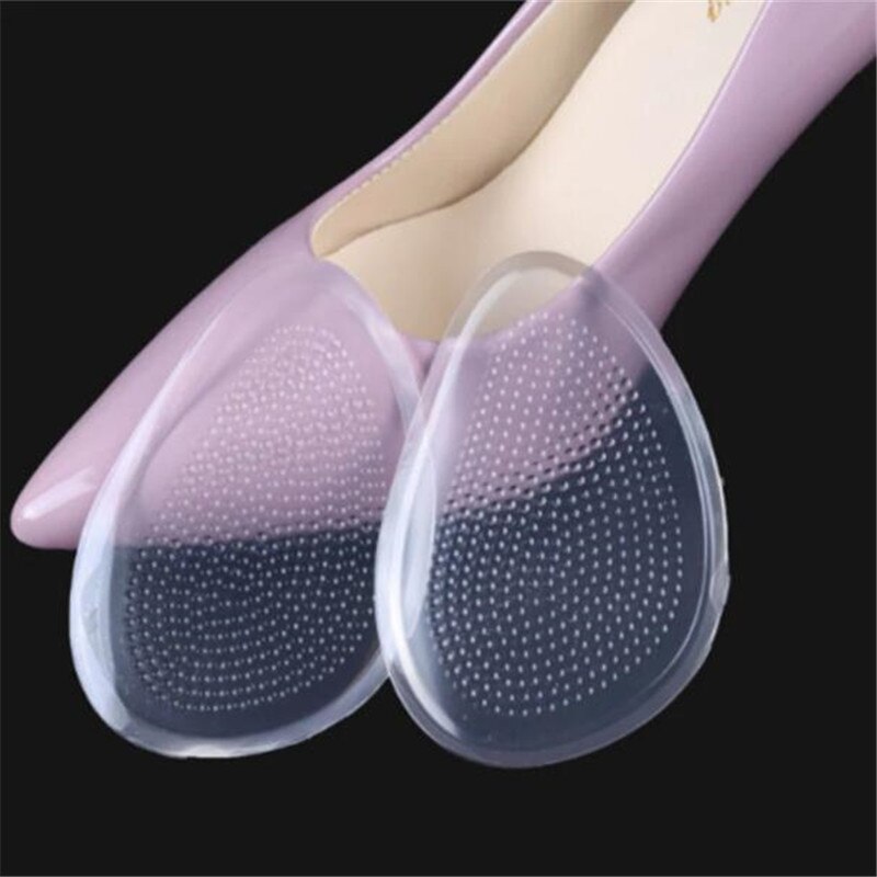 Silicone Gel Forefoot Insole Shoes Pads High Heel Soft Orthopedic Insole Anti-Slip Foot Protection Foot Cushions Pain Relief