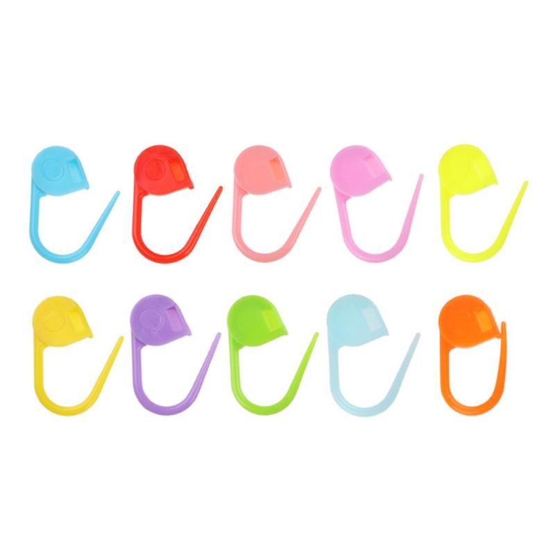 20/50/100 stks Kleurrijke Plastic Safty Pins Trui Gesp Naald DIY Weven Gereedschappen