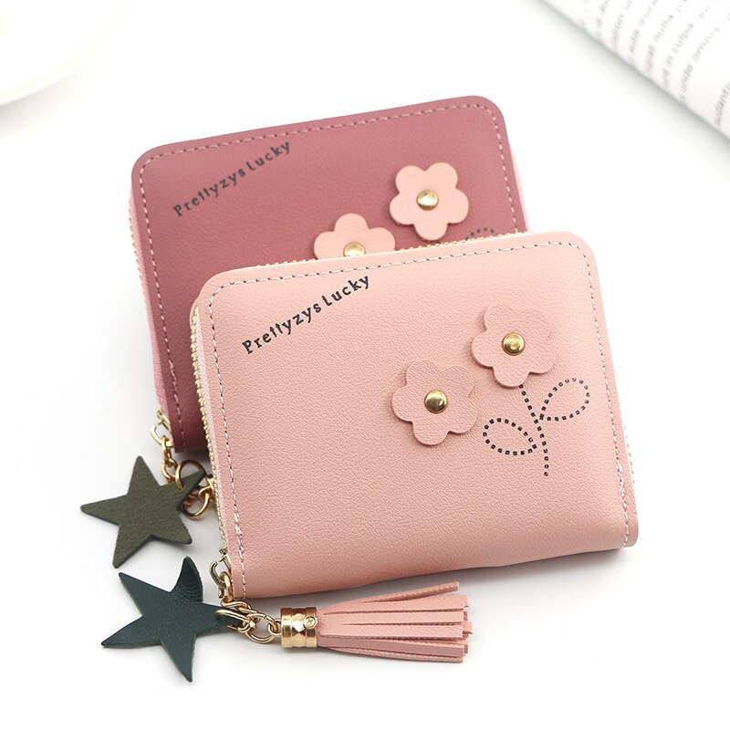Einfarbig Kurze Kupplung Kleine Brieftaschen PU Leder Frauen Geldbörsen Damen Einfache Mini Karte Halfter Reise Brieftaschen Weibliche