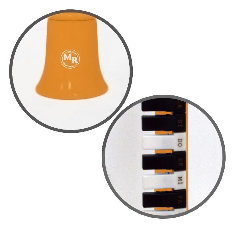 Melodica Handleiding Raymond 13 Sleutel Geel MRM13YL