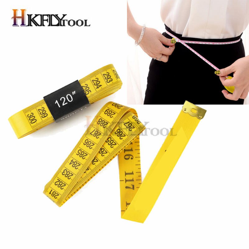 Clothing Tailoring Ruler Sewing Ruler Durable Soft 3 Meter 300 CM Sewing Tailor Tape Body Tape Measure Ruler Dressmaking