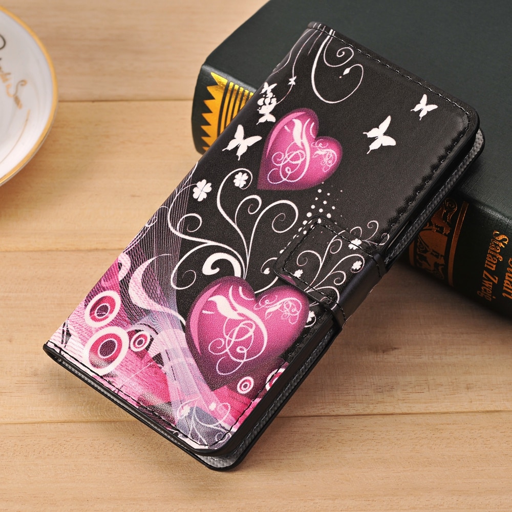 Funda de cuero con tapa para Huawei, carcasa suave tipo billetera para Huawei Y5 II 2 Y5II / Y6 ii Compact CUN-U29 CUN-L21, Honor 5A CUN-L01 CUN U29 L21
