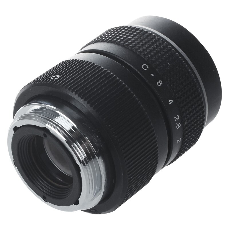 TV Lentille/Lentille CCTV pour C Mount Caméra 25mm F1.4 en Noir avec Noir C Monture pour Micro-4/3 Adaptateur E-P1 E-P2 E-P3