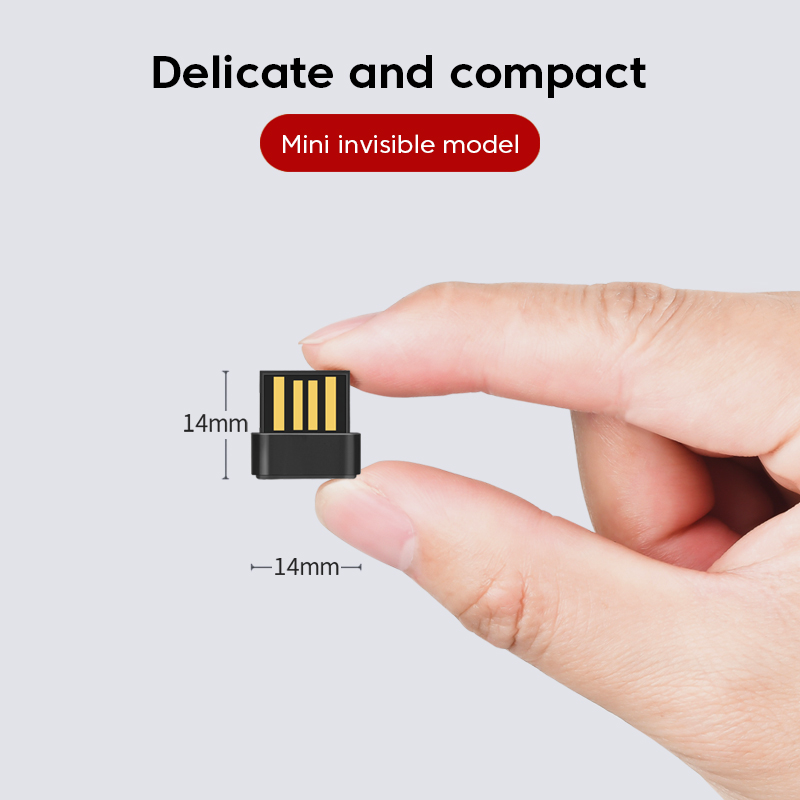 USB Bluetooth 5.4 Adapter for PC USB Bluetooth 5.1 Receiver Transmitter Dongle Wireless Computer Adapter For Mouse Keyboard