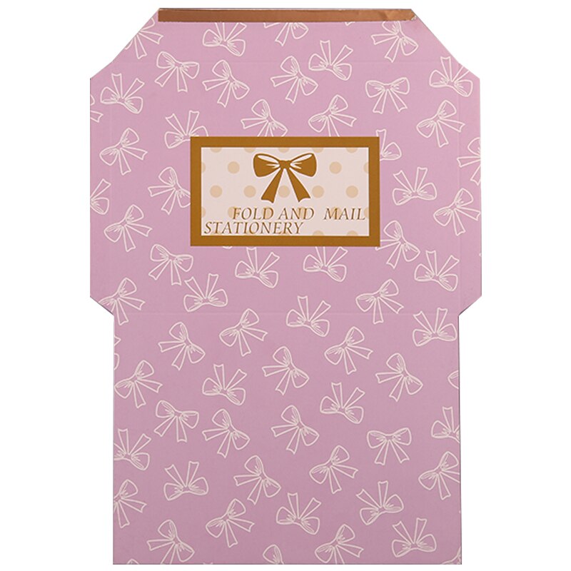 Never fold and mail Authentic Color Envelopes Post It Notes Love Paper Letter Set Stationary Paper Love Letter Writing Paper