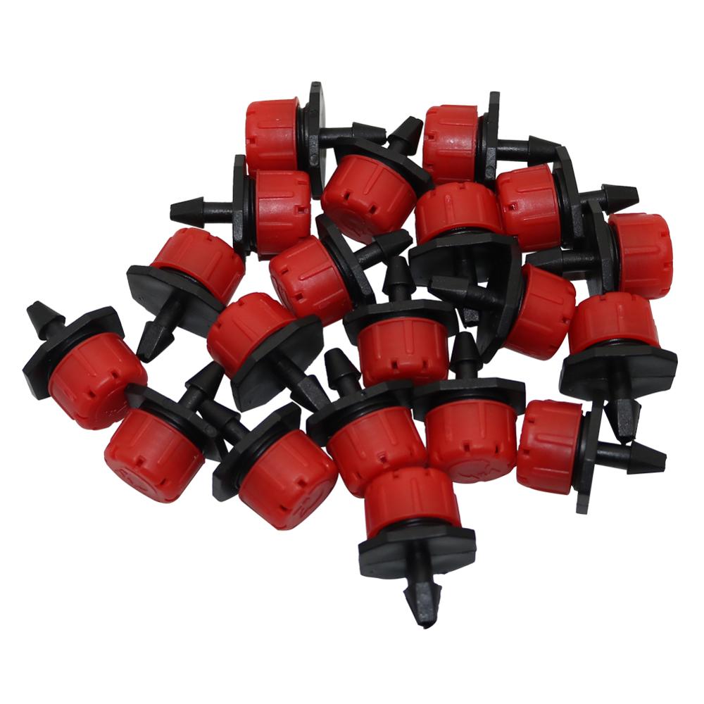 Tuin Irrigatie Set 108 Pcs 20 M 4/7 Mm Slang Diy Tuinieren Sprinkler Hoofd Slang Beugel Snelle Interface perforator Plug Tee