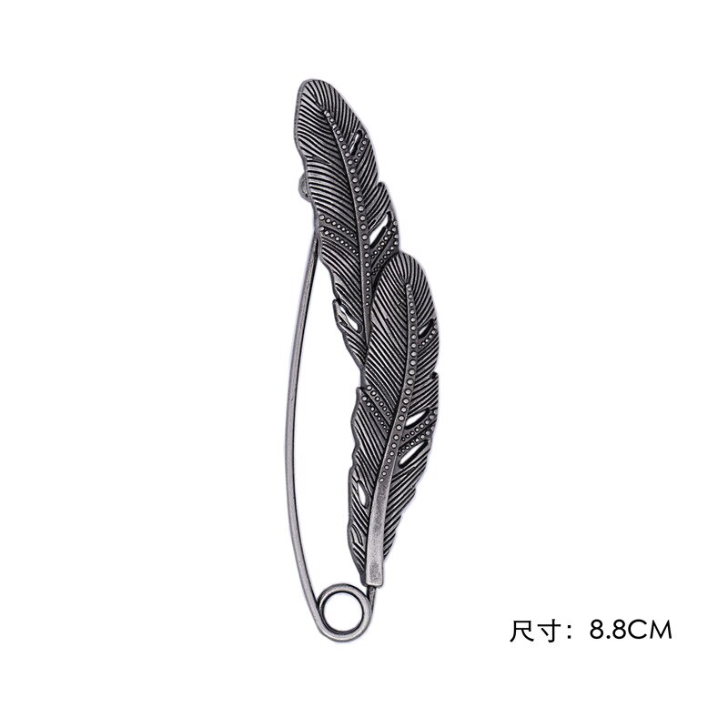 retro-broschen mit zweig- und blättermotiven, mattierte anstecknadeln, Jahrgang-Strickjacke-Clips für damen, schalschnallen, anstecknadeln für herrenanzüge, taschen- und hutaccessoires: 1