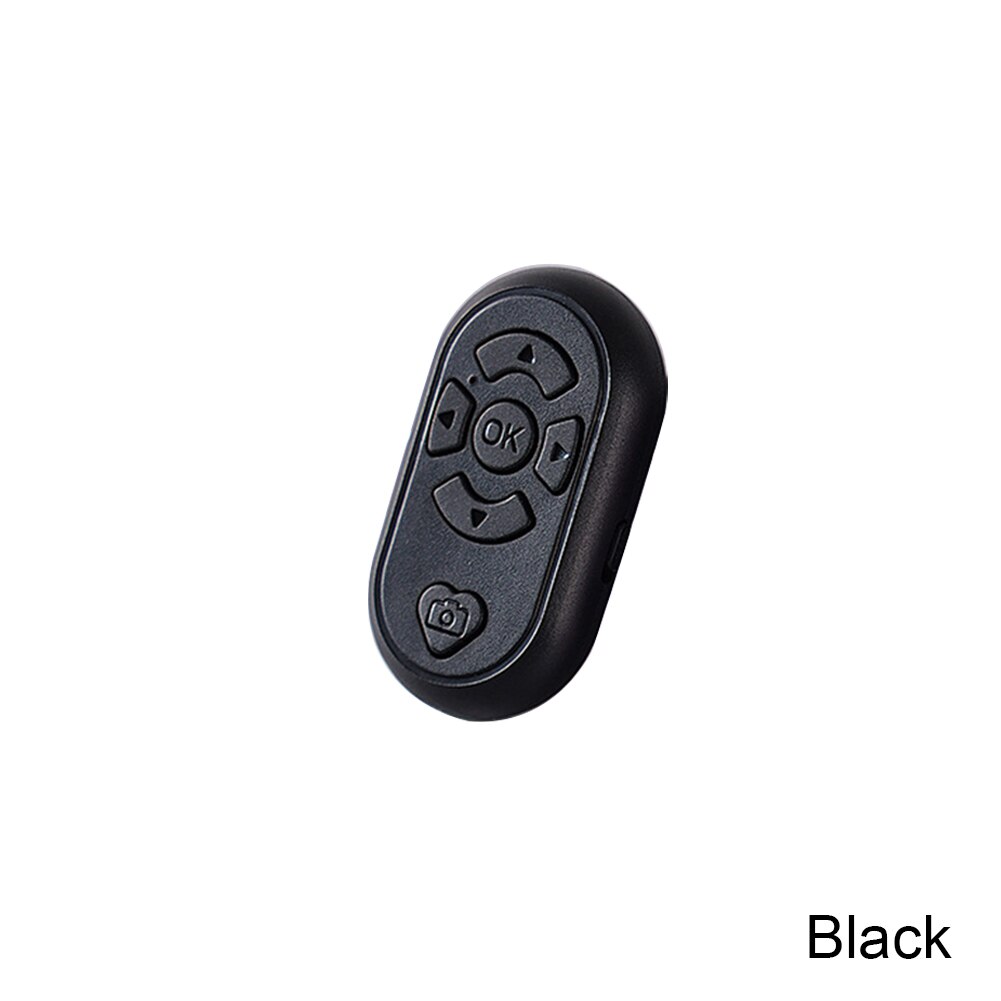 Bluetooth-Compatibele Afstandsbediening Type-C Opladen Draadloze Selfie Video Apparaat Mini Controller Knop Voor Android Ios: Black