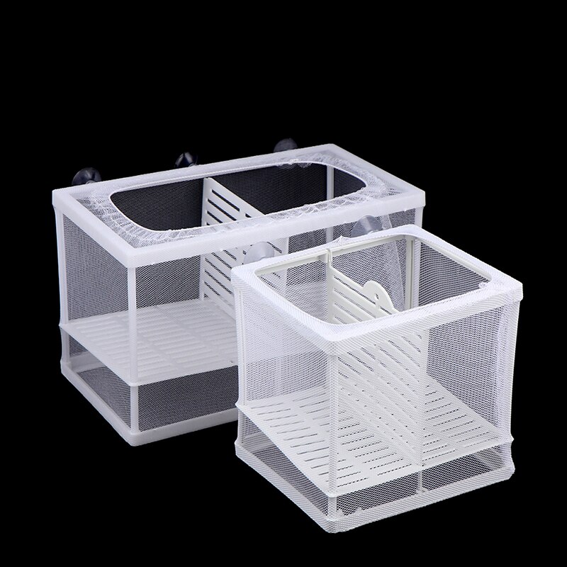 1 set Fish Tank Aquarium Breeding Box Hatchery Float Breeder Box Isolation Breeding Breeder Box