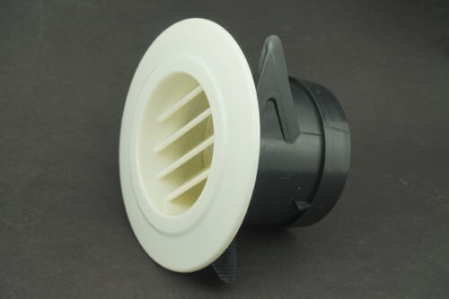 70mm Montage Dia Verstelbare Disc Type Ronde Air Vent Outlet Ventilatie Grill Cover Flens