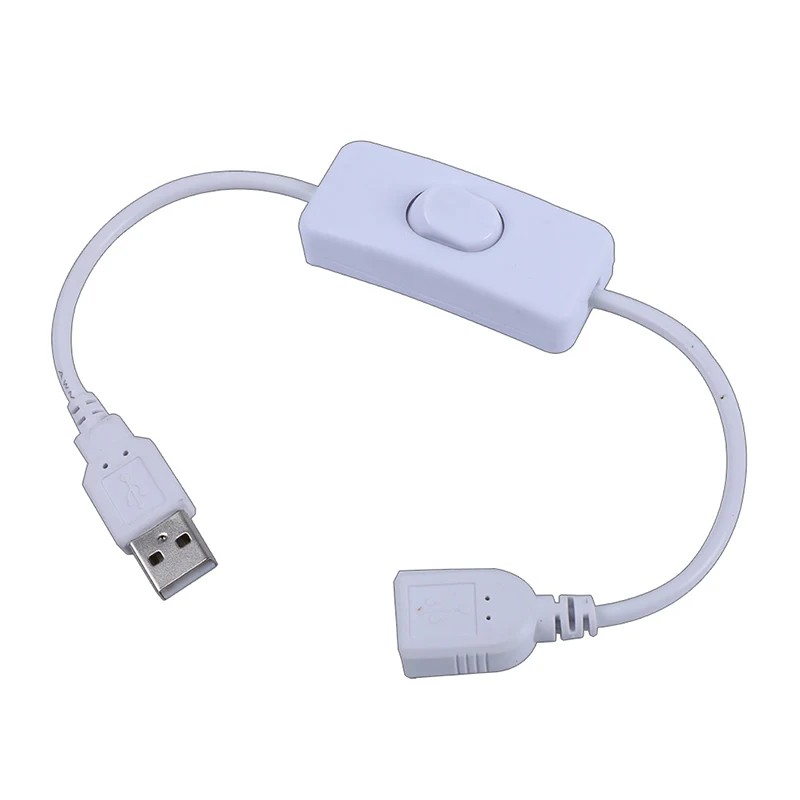 28cm with Switch ON/OFF2 Cable Extension Toggle for String USB Gadget USB Power Supply Device Tools: Blue