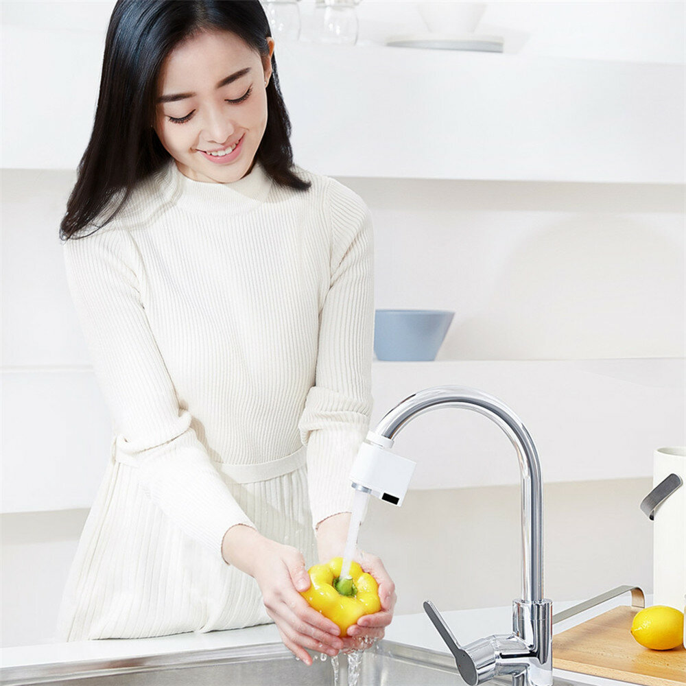 Voor Xiaomi Zajia Automatische Sense Infrarood Inductie Waterbesparing Apparaat Voor Keuken Badkamer Wastafel Kraan