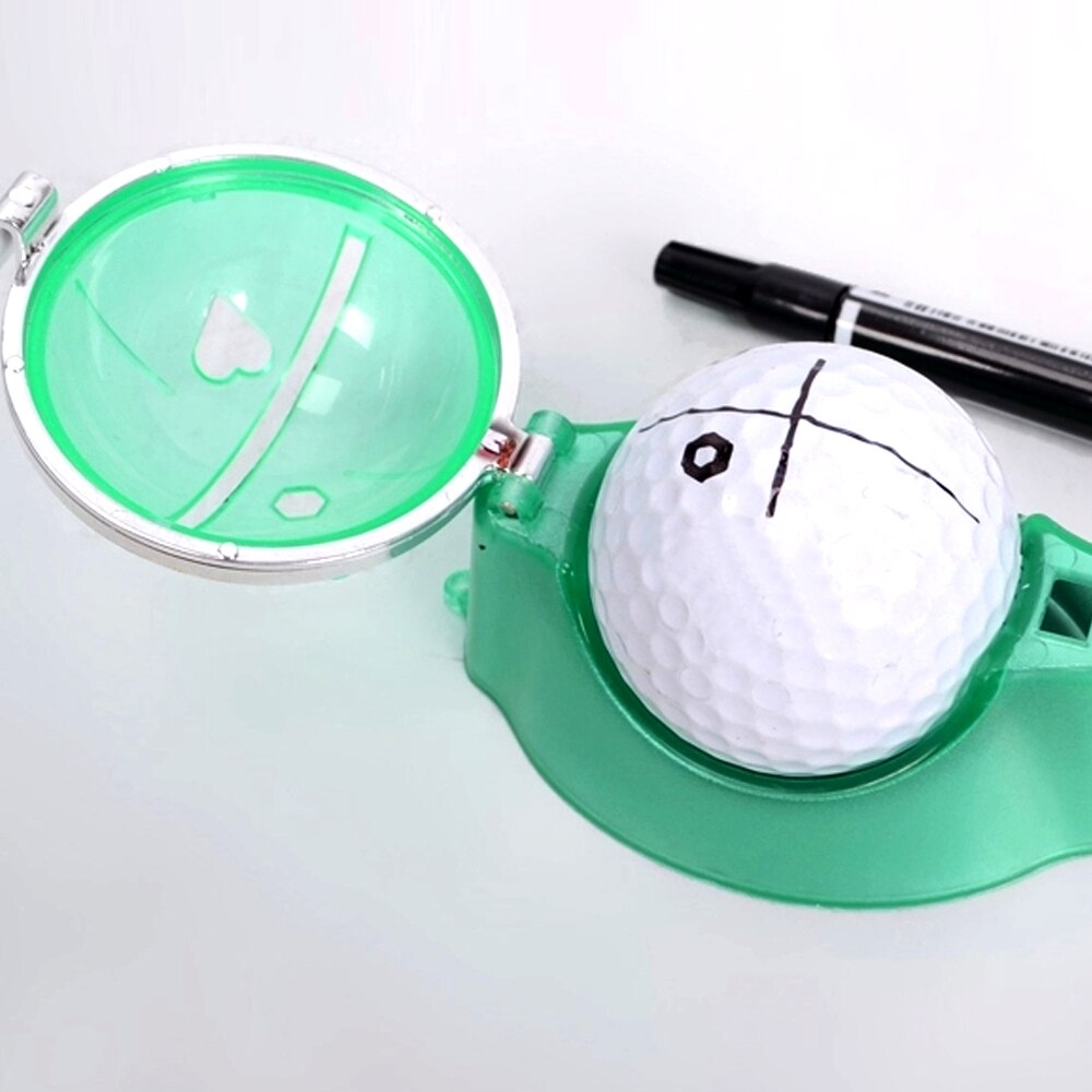 1Pcs Golf Ball Line Liner Golf Accessories Golf Ball Line Markers Drawing Marking Alignment Putting Tool