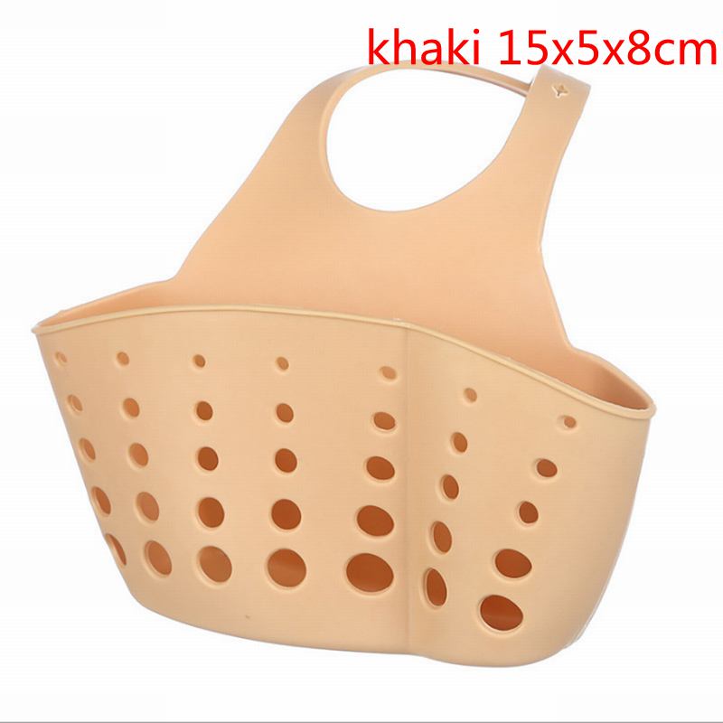 Support d'évier télescopique, panier de rangement extensible pour la cuisine à domicile, support de réglage ménager, rangement de cuisine à domicile: Kaki 15 x 5 x 8cm