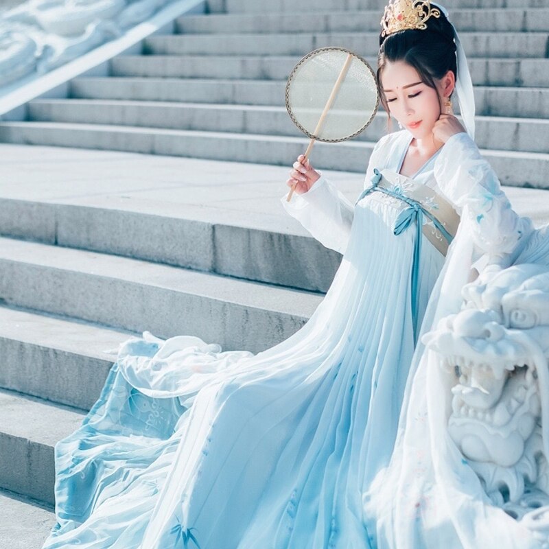 Costumi di Danza Popolare cinese Intrattenimento Musiche E Canzoni Del Vestito Leggiadramente Del Vestito Del Ricamo Tradizionale Cinese Intrattenimento Musiche E Canzoni costume di Ballo Danza Classica costume SL1258