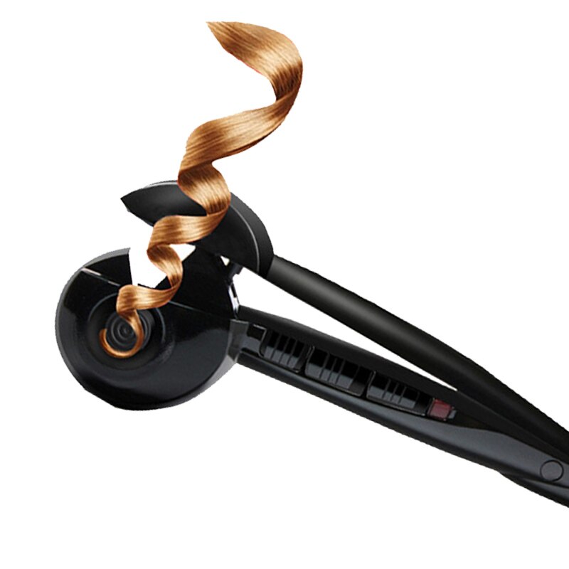 Rizador de pelo automático para mujer, rollo de Caracol eléctrico, artefacto para cabello rizado, herramientas de estilismo de cabello mágico