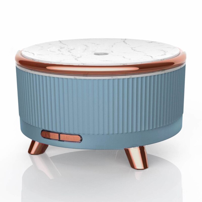 Electric Essential Oil Aroma Diffuser Ultrasonic Air Humidifier Aromatherapy Diffusers with LED Night Lamp For Home Office 500ML: Blue / EU