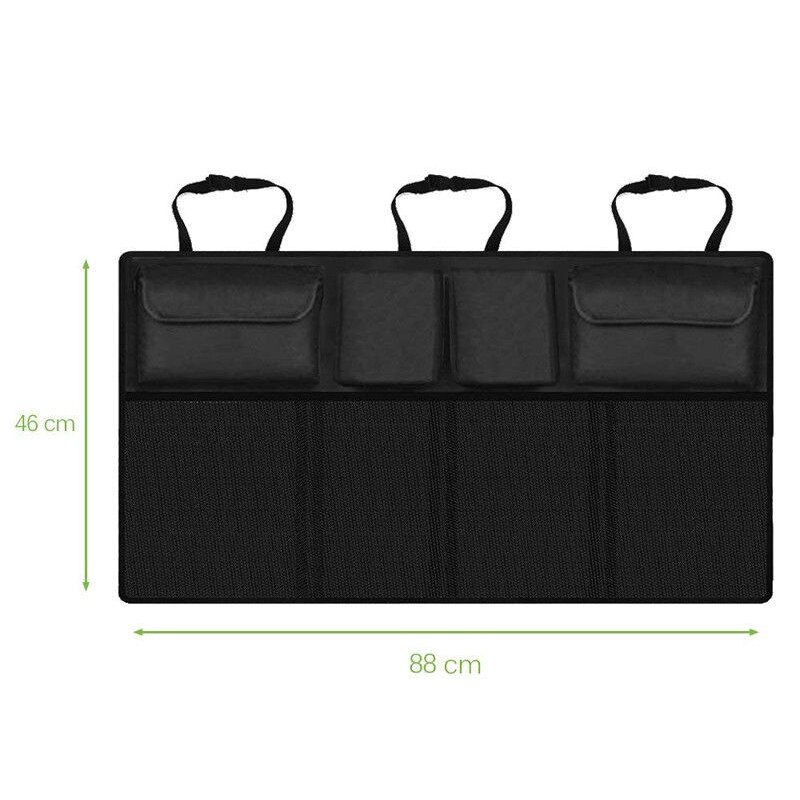 Auto opbergtas, kofferbak organizer, universele grote capaciteit achterbank oxford opbergtas, kofferbak bagagenet houder, zak accessoire