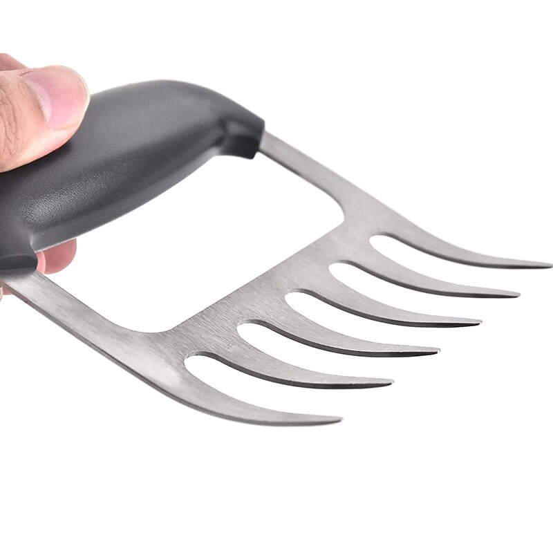 2 Pcs Meat Shredder Claws Stainless Steel Bear Claws BBQ Meat Claws for BBQ Forks for Handling Food,Barbecue Claws