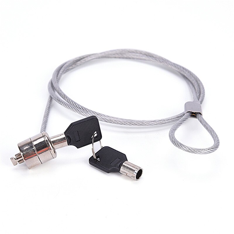 JETTING Anti-Theft Office Notebook Laptop PC Computer Desk Key Security Lock Chain Cable