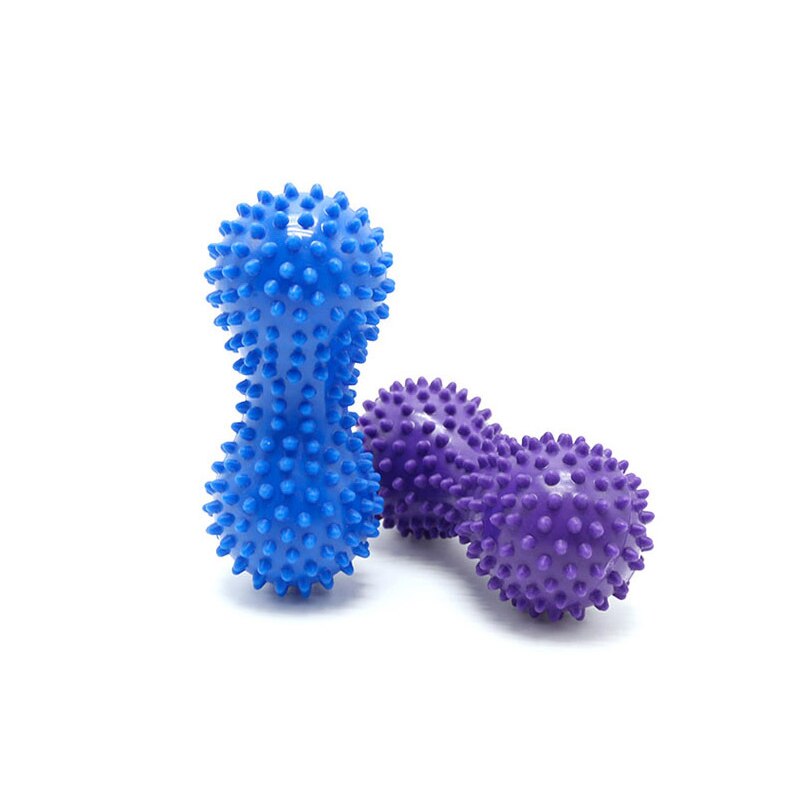 Peanut Massage Ball Stress Sensory Ball Therapy Health Care Gym Muscle Relex Apparatus Spiky Trigger Point Relief Muscle Pain: purple