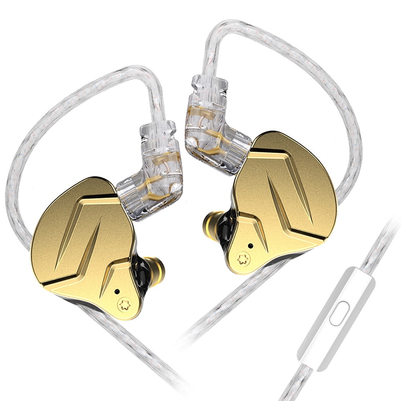 KZ ZSN Pro X 1DD 1BA HIFI Hybrid Driver w uszach Słuchawki Metalowy monitor Słuchawki Bass Słuchawki Słuchawki Sportowe: WHITE