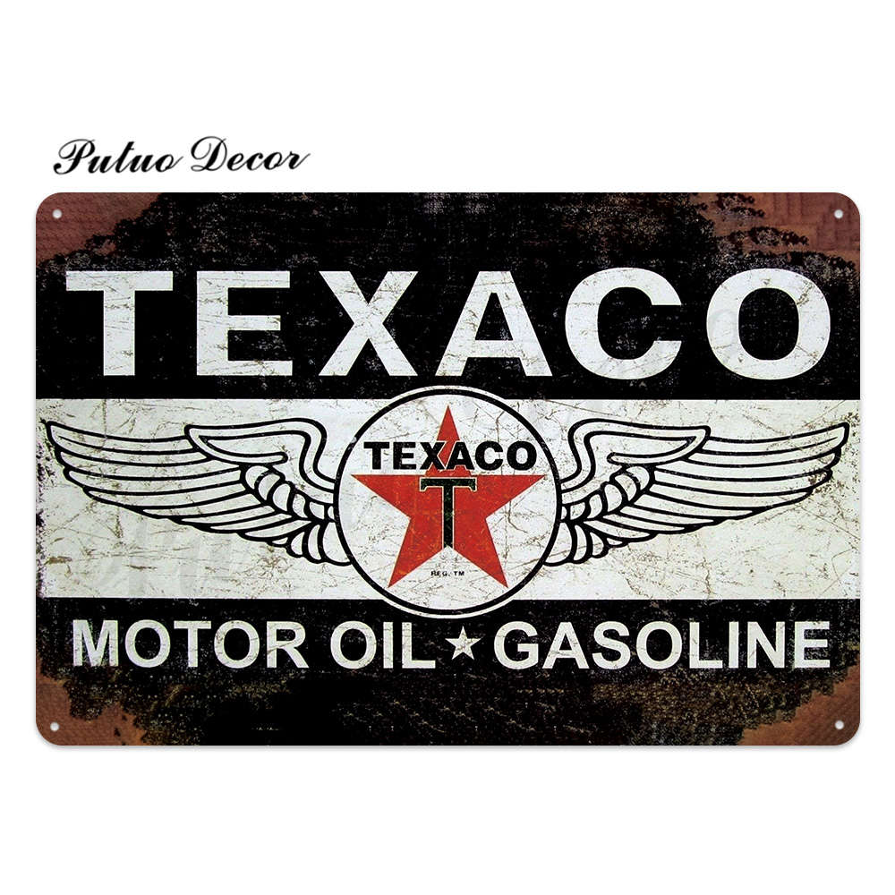 Mobil Tin Sign Metal Sign Plaque Metal Vintage Garage Decor Tin Posters Bar Pub Man Cave Decoration: TH1375