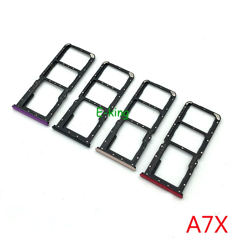 For OPPO A7 A7X Sim Card Slot Tray Holder Sim Card Reader Socket