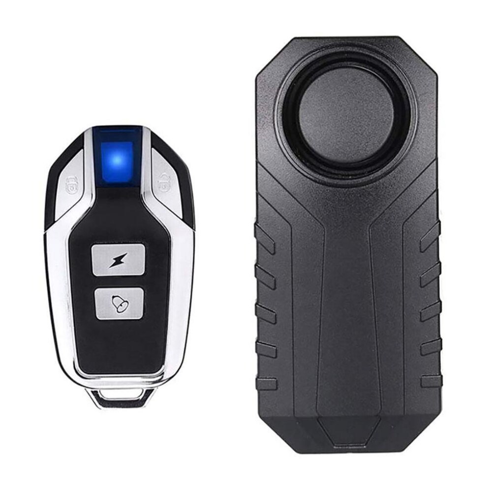 Motorcycle Bike Alarm Remote Control Car Vehicle Security Wireless Waterproof Electric Bicycle Alarm Vibration Sensor